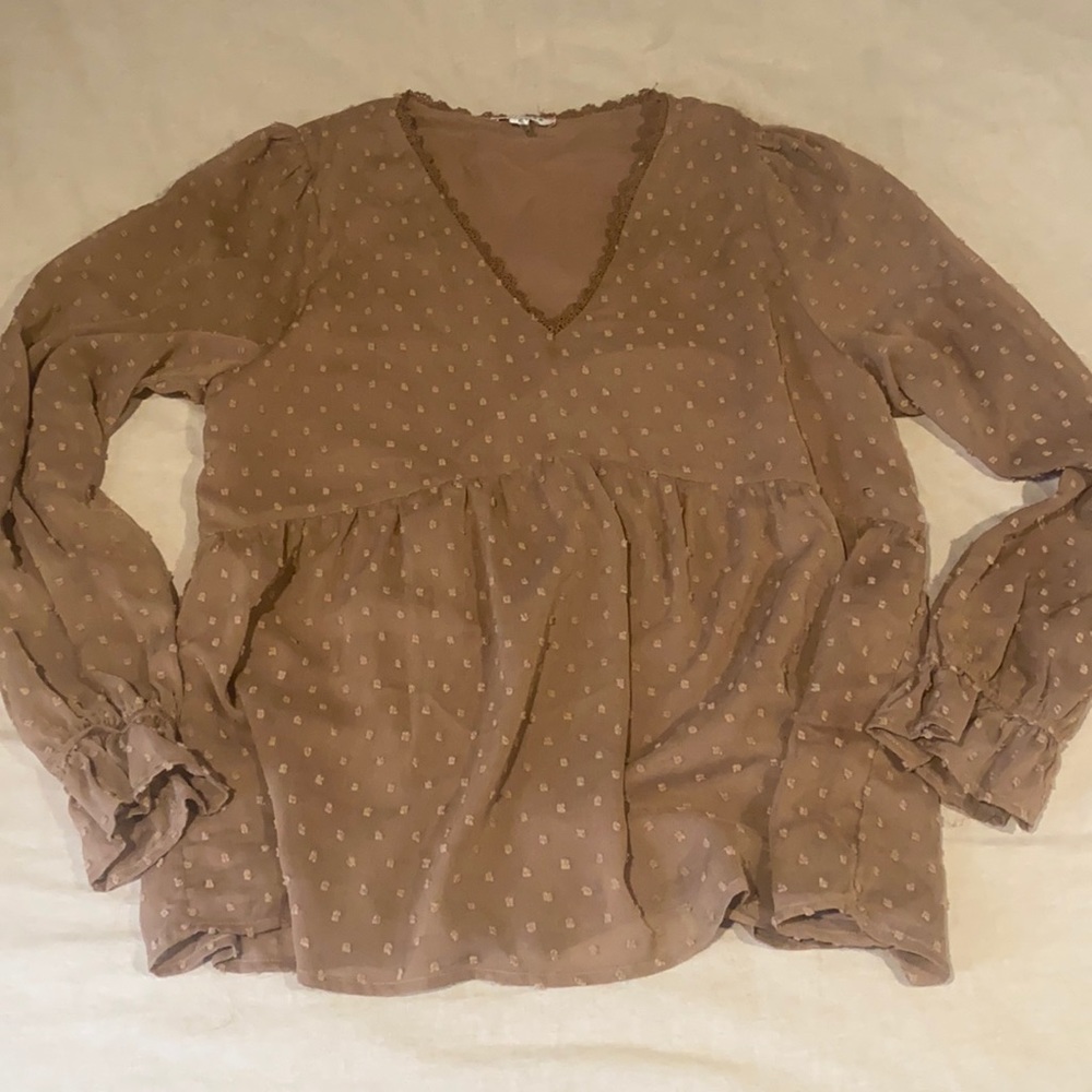Peplum top